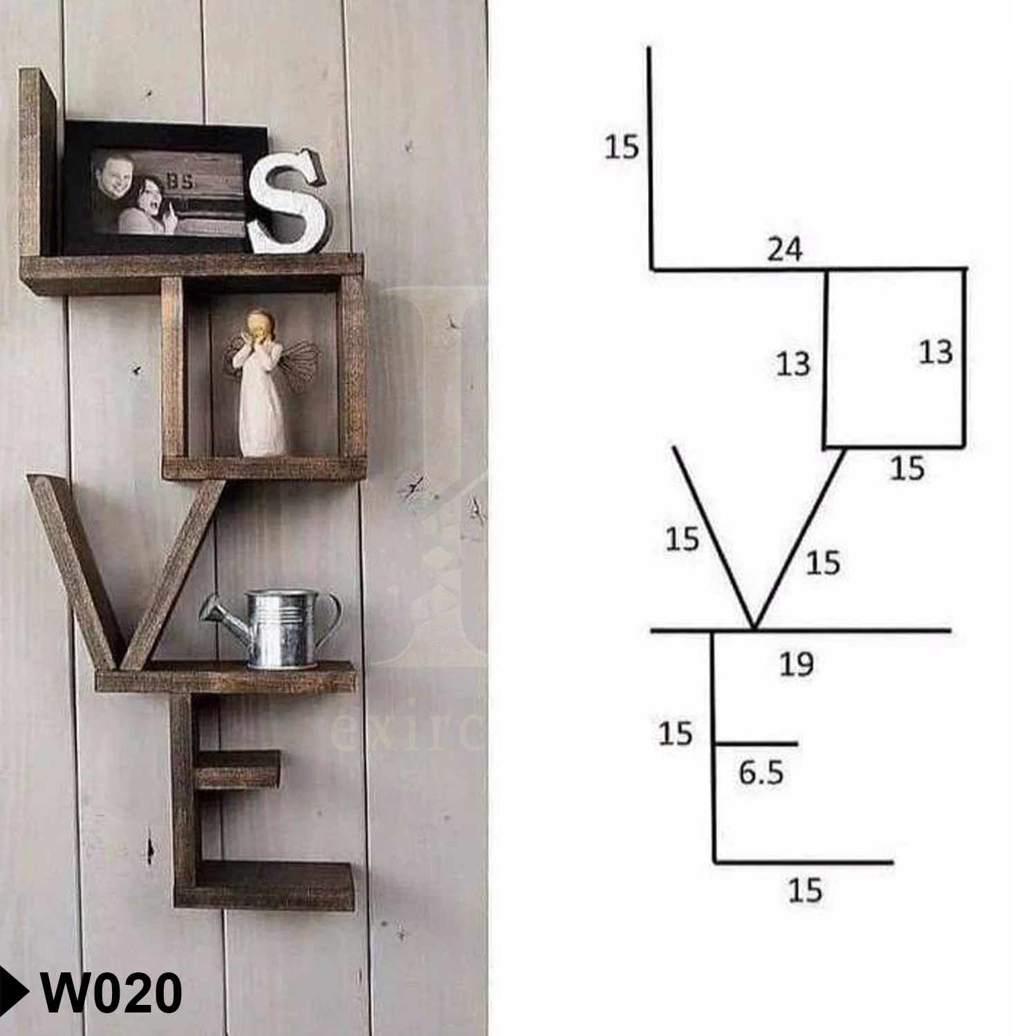 شلف اکسیرکرفت W020